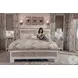 Island Haven Dapple Grey and Blanc King Panel Bed