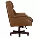 DC 132 RECH GCH Renaissance Chestnut Leather Upholstered Desk Chair