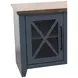 Ithaca Blue and Bourbon 66" TV Stand