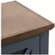 Ithaca Blue and Bourbon 66" TV Stand