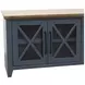 Ithaca Blue and Bourbon 96" TV Stand