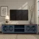 Ithaca Blue and Bourbon 96" TV Stand
