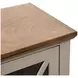 Ithaca Sandstone and Bourbon 66" TV Stand with Fireplace