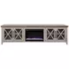 Ithaca Sandstone and Bourbon 96" TV Stand with Fireplace