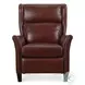 Harrowford Benjamin Burgundy Leather Power Recliner with Power Headrest