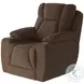 Challenger Athens Truffle Power Headrest Wall Hugger Big Mans Recliner