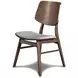 Oscar Walnut Round Glass Dining Room Set