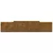 Melange Rich Golden Brown 4 Door Nikos Entertainment Credenza
