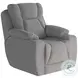 Challenger Journey Silver Power Headrest Wall Hugger Big Mans Recliner