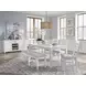 Harborwick White Dove 2 Door Server