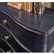 Melange Dark Midnight Blue 3 Drawer Merlot Accent Chest