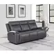 Gaston Gray Manual Reclining Living Room Set