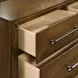 Ballard Walnut Rectangular Dresser Mirror