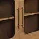 Preston Brown 4 Door Server