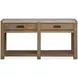 Plum Creek Sierra Brown Rectangular Sofa Table