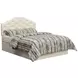 Dawson Gold Upholstered Queen Headboard