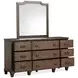 Canehurst Spiced Rum Panel Bedroom Set