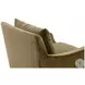 Jade Olive Velvet Slipcover Club Chair