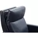 James Barone Navy Blue Leather Zero Gravity Power Recliner with Power Lumbar and USB Charging