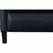 James Barone Navy Blue Leather Zero Gravity Power Recliner with Power Lumbar and USB Charging