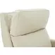 James Barone Parchment Leather Zero Gravity Power Recliner with Power Lumbar and USB Charging
