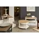 Jameson Pale Taupe and Antique Oak Round Cocktail Table