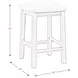 Dex Cream and Cherry Upholstered 4 Piece Bar Table Set with USB Charging