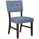 Tioga Brown and Cherry Round Dining Room Set