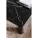 Segment Jetty Black Square Marble Top Coffee Table