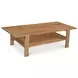 Workshop Vintage Brown Rectangular Coffee Table