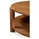 Olsen Vintage Brown Round Coffee Table