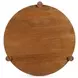Olsen Vintage Brown Round Coffee Table