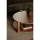 Olsen Vintage Brown Round Coffee Table