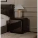 Rory Dark Brown 2 Drawer Nightstand