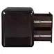 Rory Dark Brown 2 Drawer Nightstand