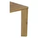 Segment Heritage Brown 72" Rectangular Dining Table
