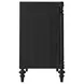 Atrium Black 3 Drawer Bachelor's Chest