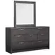 Kinsley Black Heron Panel Bedroom Set