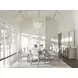 Tempo Cream Performance Fabric Arm Chair