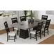 Rizzo Beige Upholstered Dining Side Chair Set of 2