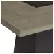 Rizzo Gray and Dark Espresso Square End Table