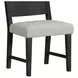 Rizzo Beige Upholstered Dining Side Chair Set of 2