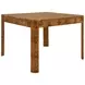 Jett Matte Dark Burl Wood 2 Drawer Square Game Table