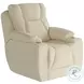Challenger Journey Ivory Power Headrest Wall Hugger Big Mans Recliner