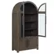 Burlington Brown 4 Door Curio Cabinet