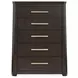 Bellamy Coffee Bean Panel Bedroom Set