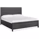 Meadowrise Raisin Black King Panel Bed