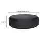 Cosmo Black Outdoor Round Coffee Table