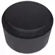 Cosmo Black Outdoor Round Accent Table