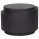 Cosmo Black Outdoor Round Accent Table